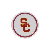 USC Trojans SC Interlock 7" Paper Plate